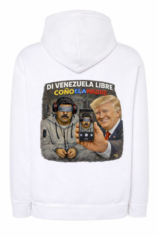 Hoddie Venezuela Libre Posterior