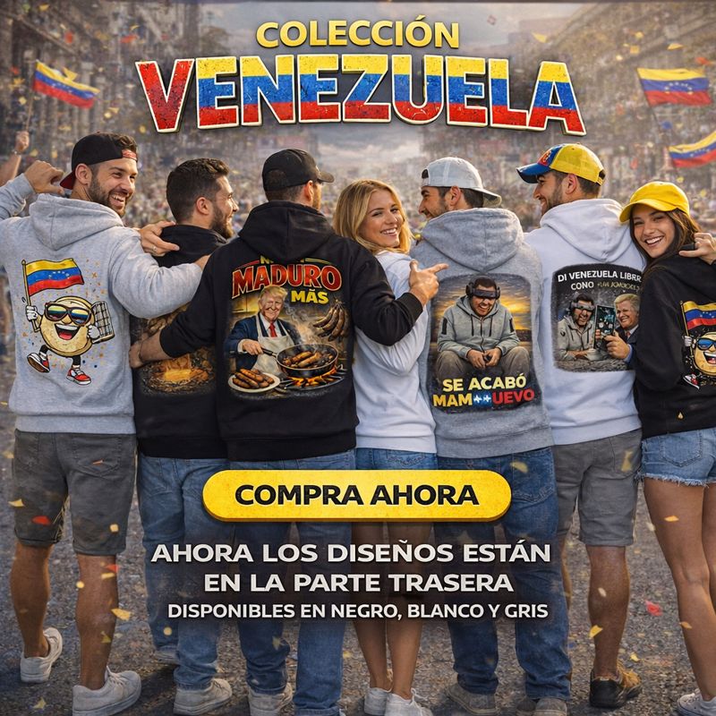 Hoddies Venezuela libre Posterior