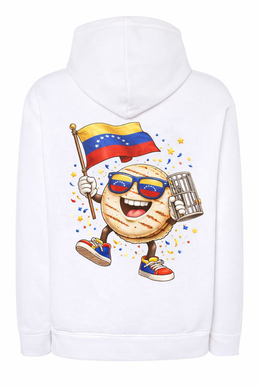 Hoddie Arepa Libre Posterior