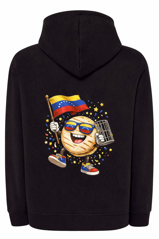 Hoddie Arepa Libre Posterior
