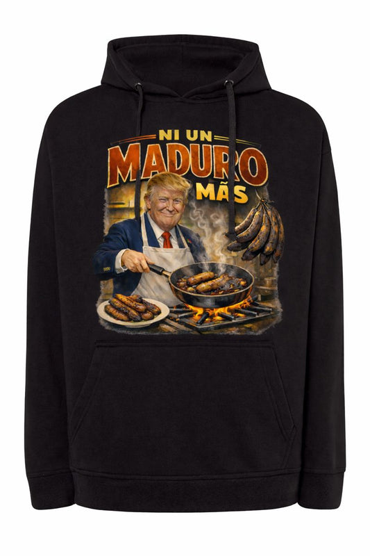 Hoddie Ni Un Maduro Más Frontal