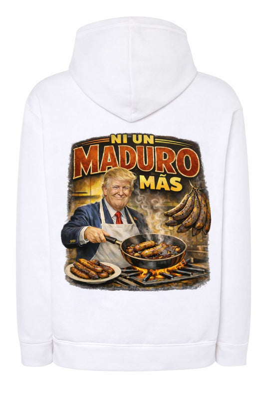 Hoddie Ni Un Maduro Más Posterior
