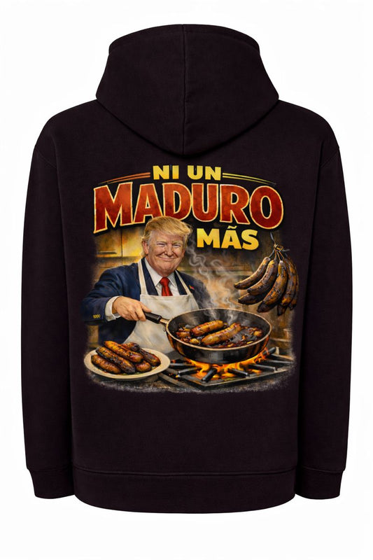 Hoddie Ni Un Maduro Más Posterior